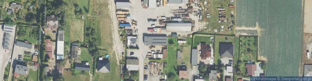 Zdjęcie satelitarne Wynajem i Handel Maszynami Budowlanymi i Samochodami Ciężarowymi