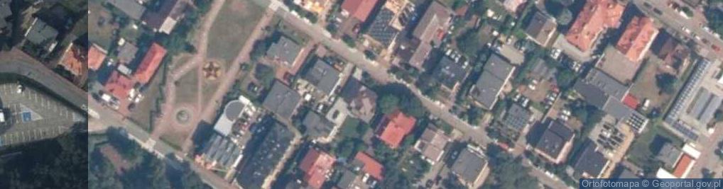 Zdjęcie satelitarne Wynajem Pokoi Artykuły Spożywcze