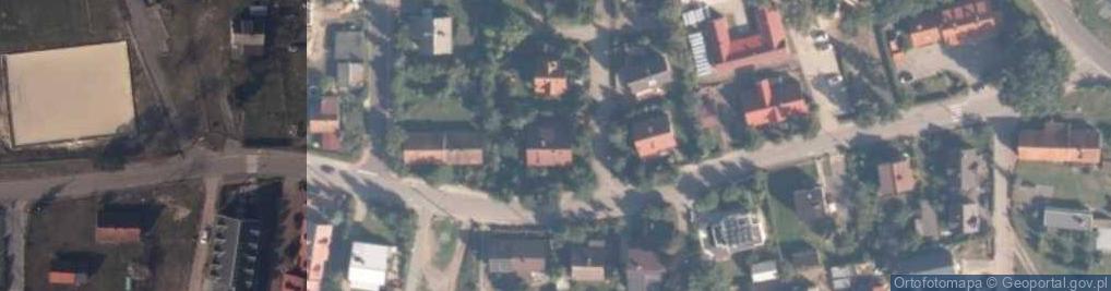 Zdjęcie satelitarne Wynajem Pokoi Elżbieta Dąbrowska