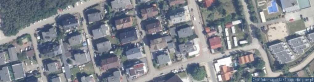 Zdjęcie satelitarne Wynajem Pokoi Gościnnych