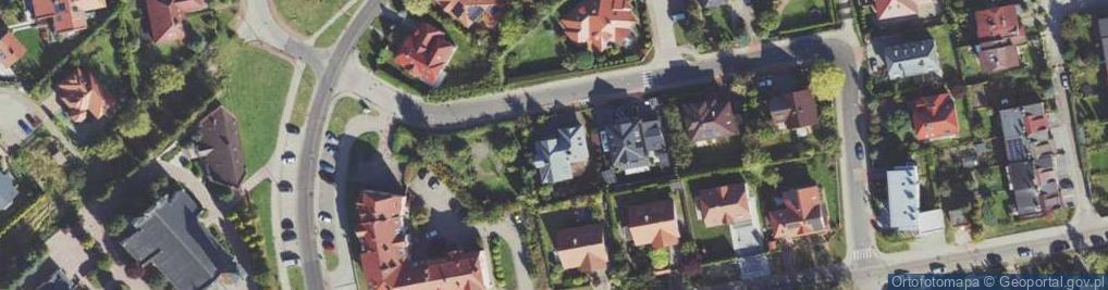 Zdjęcie satelitarne Wynajem Pokoi i Lokali Mieszkalnych Joanna Mostowa