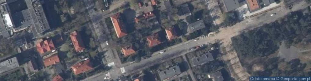 Zdjęcie satelitarne Wynajem Pokoi Maria Chojnacka