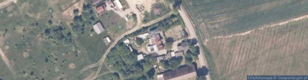 Zdjęcie satelitarne Wynajem Pokoi U Agaty