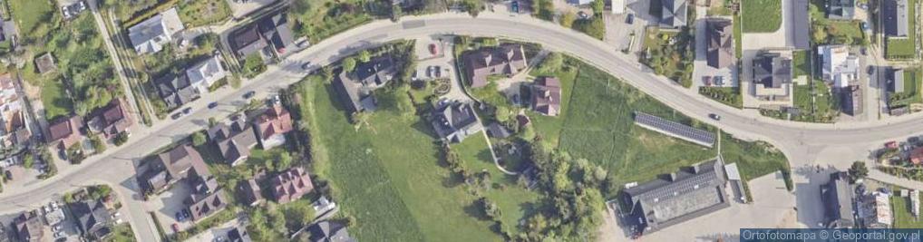 Zdjęcie satelitarne Wynajem Pokoi z Wyżywieniem