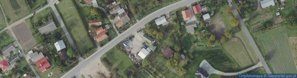Zdjęcie satelitarne Wynajem Przyczep i Lawet