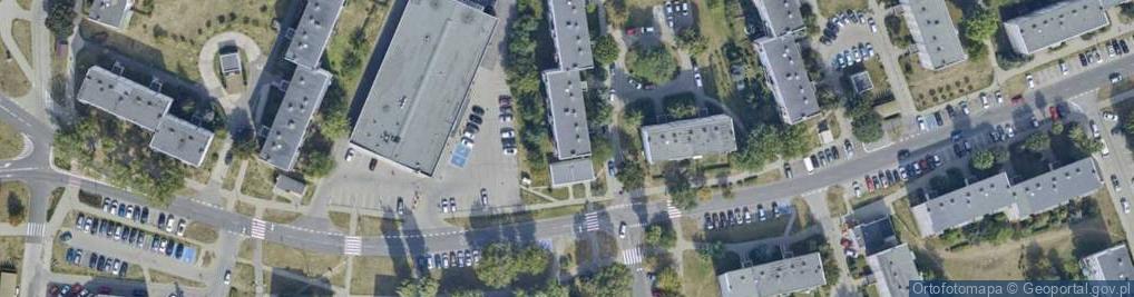 Zdjęcie satelitarne Wypożyczalnia Filmów Andrzej Szafrański