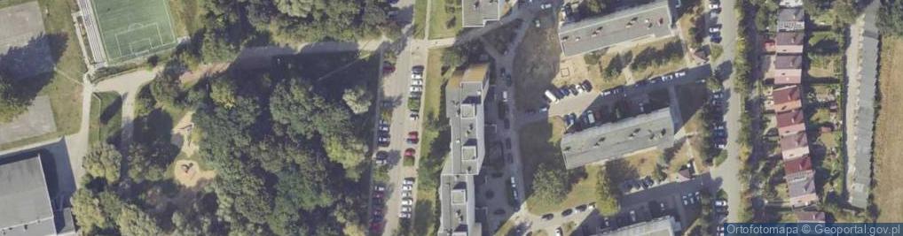 Zdjęcie satelitarne Wypożyczalnia Kaset Video Bożena Golińska