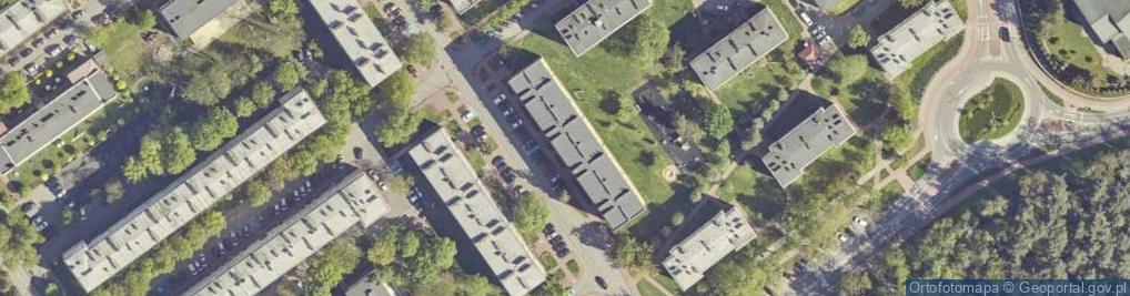 Zdjęcie satelitarne Wypożyczalnia Kaset Video Ciechońska Urszula