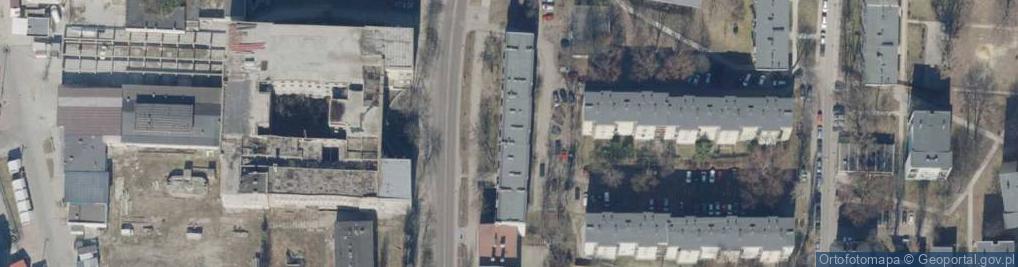 Zdjęcie satelitarne Wypożyczalnia Kaset Wideo Kotras Tomasz