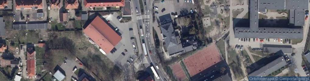 Zdjęcie satelitarne Wypożyczalnia Samochodów Parking Strzeżony Mizgorski Zbigniew Mizgorska Agnieszka