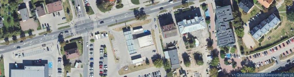 Zdjęcie satelitarne Wypożyczanie i Sprzedaż Kaset Wideo Skup i Sprzedaż Art Przem Talarowska