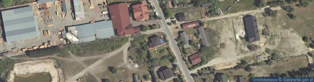 Zdjęcie satelitarne Wyrób i Sprzedaż Boazerii J i K Birut