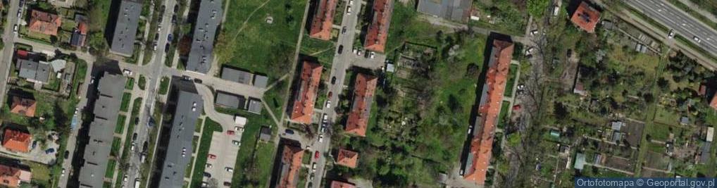 Zdjęcie satelitarne Wyrób i Sprzedaż Pisanek i Kart Okolicznościowych Jędrzejczyk Anna