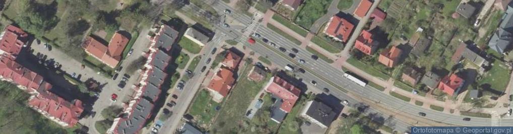 Zdjęcie satelitarne Wyrób i Sprzedaż Pokrowców Samochod J Zielińska w Wierciszewska