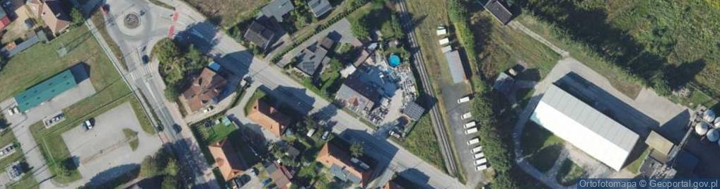 Zdjęcie satelitarne Wyrób Nagrobków - Gosz Leszek