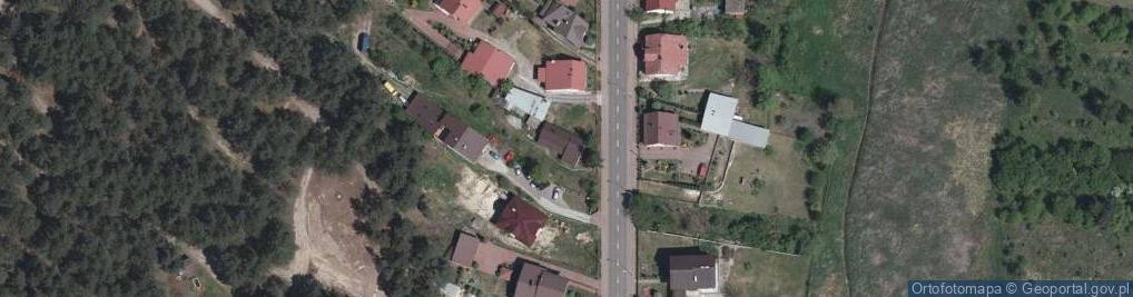 Zdjęcie satelitarne Wyrób Skup i Sprzedaż Wyrobów z Wikliny