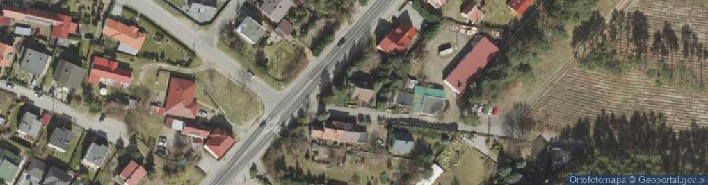 Zdjęcie satelitarne Wyroby z Drewna