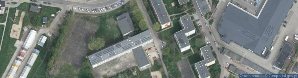 Zdjęcie satelitarne Wysoczańska A."Szkolnik", w-CH