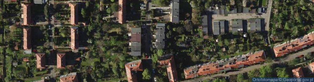 Zdjęcie satelitarne Wyszyńska i., Wrocław