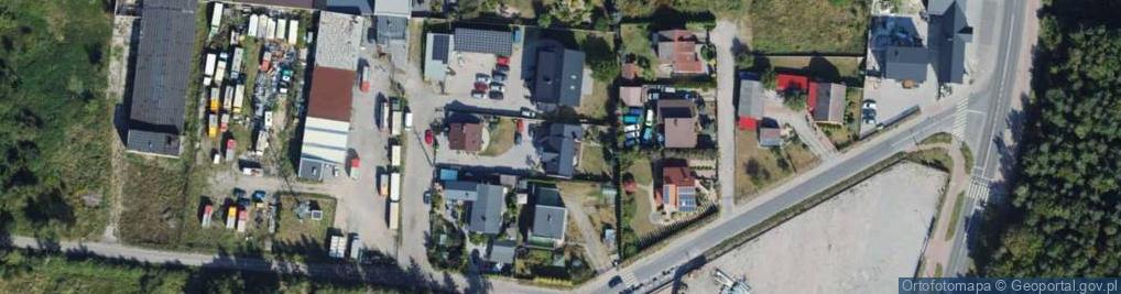 Zdjęcie satelitarne Wytwórnia Materiałów Budowlanych