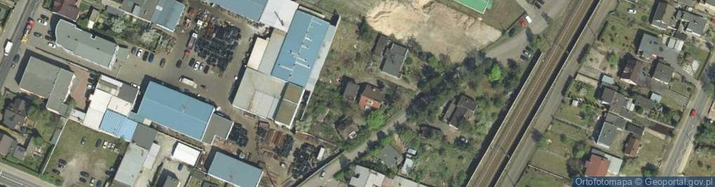 Zdjęcie satelitarne Wytwórnia Prefabrykatów Budowlanych
