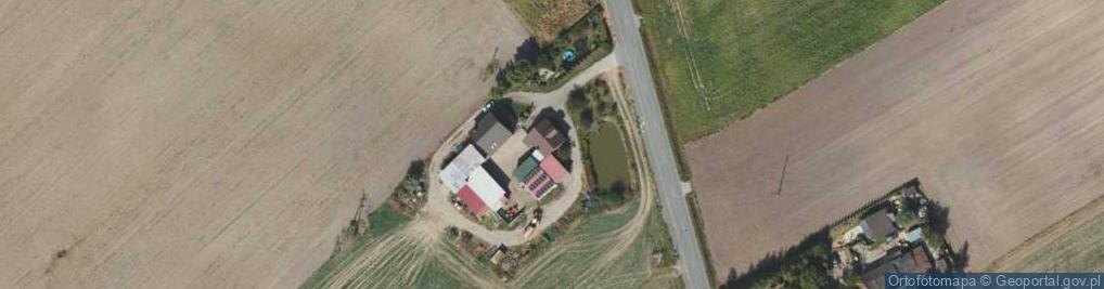 Zdjęcie satelitarne Wywóz Śmieci i Odpadów Mechanizacja Rolna Krzysztof Panfil