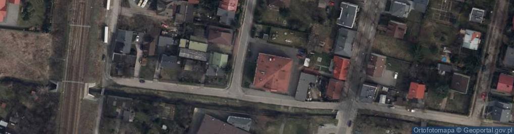 Zdjęcie satelitarne Wyższa Szkoła Handlowa im Króla Stefana Batorego w Piotrkowie Trybunalskim