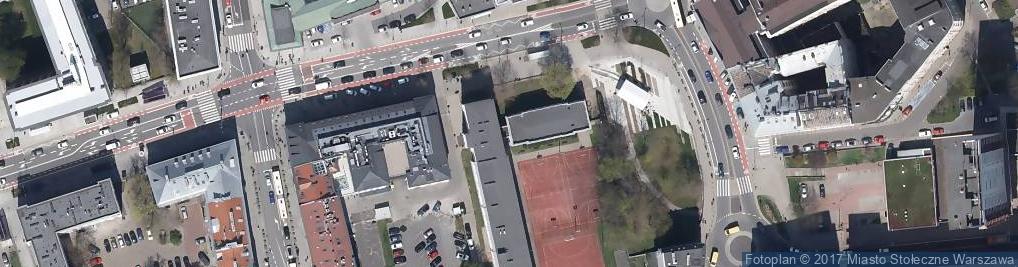 Zdjęcie satelitarne XXXVII Liceum Ogólnokształcące im Jarosława Dąbrowskiego