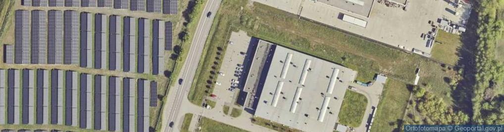 Zdjęcie satelitarne Yasa Motors Poland