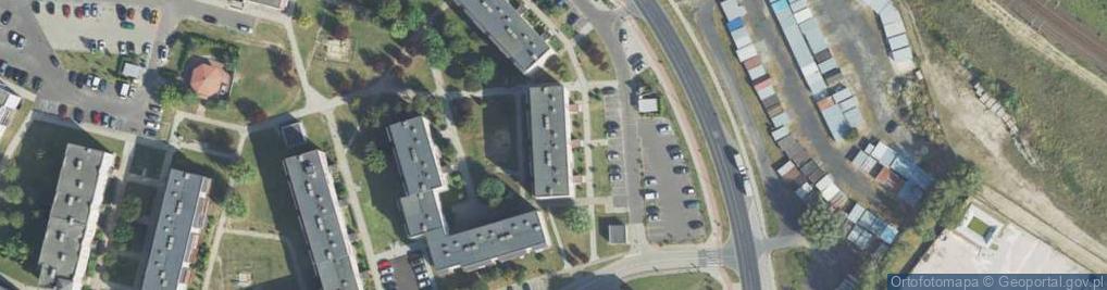 Zdjęcie satelitarne ychu.pl Krzysztof Mazur