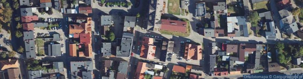 Zdjęcie satelitarne z D Gastronomiczny w Bajenka