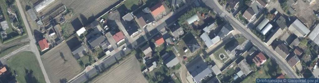 Zdjęcie satelitarne z D Usług Leśnych Włoszakowice