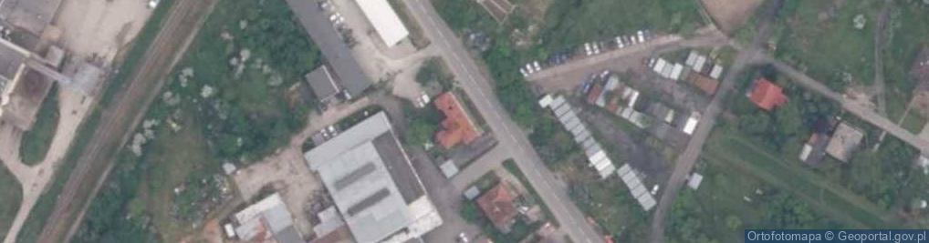 Zdjęcie satelitarne z Dy Przetw Mięsn Maks