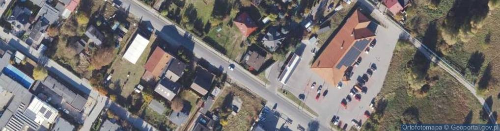 Zdjęcie satelitarne z H U Tran Skup