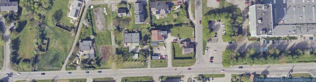 Zdjęcie satelitarne z + M Service