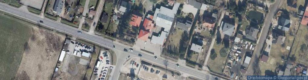 Zdjęcie satelitarne z P H U Brojler