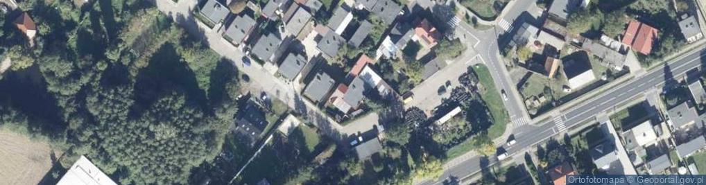 Zdjęcie satelitarne z U H Szymon Leśnik