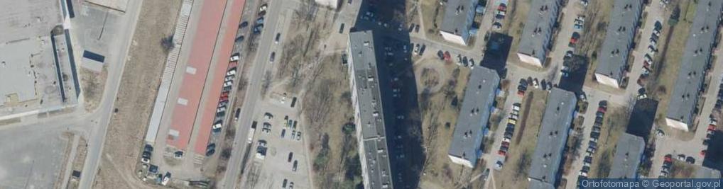 Zdjęcie satelitarne Za - Met Stefania Zamęcka