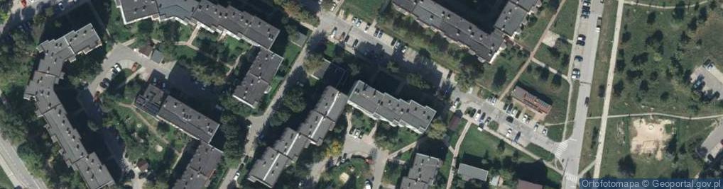 Zdjęcie satelitarne Żabcia