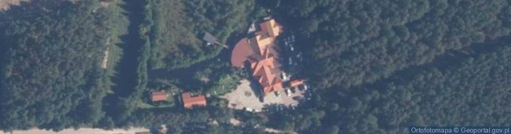 Zdjęcie satelitarne Żabi Dwór Bernard Niedziółka