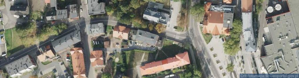 Zdjęcie satelitarne Zabrzańskie Stowarzyszenie Kobiet i ICH Rodzin z Siedzibą w Zabr