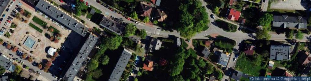 Zdjęcie satelitarne Żaczkiewicz Jerzy Obermann Dariusz Sprzedaż Artyk Spożywczych