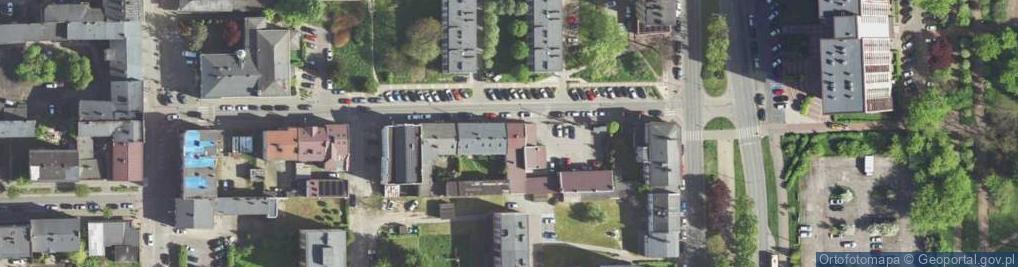 Zdjęcie satelitarne Zagłębiowskie Centrum Ubezpieczeniowe