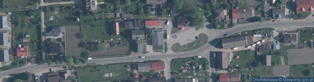 Zdjęcie satelitarne Zając M., Brzezia Łąka