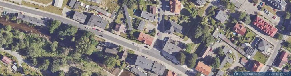 Zdjęcie satelitarne Zając