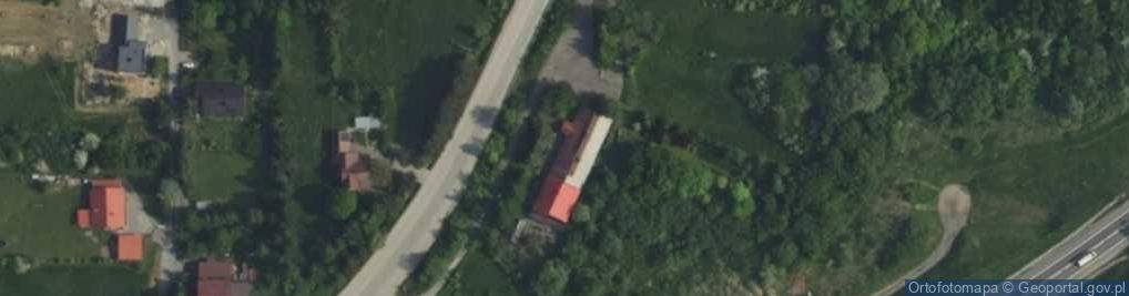 Zdjęcie satelitarne Zajazd "Horolna" Oks "Cis" Danuta Czech