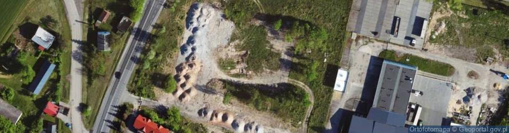 Zdjęcie satelitarne Zajazd Łowicki Ewa Śmiela Magdalena Śmiela