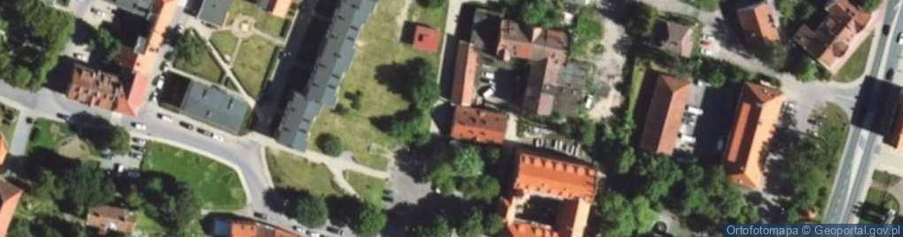 Zdjęcie satelitarne Zajazd pod Zamkiem Stanisław Buławski Ewa Zych
