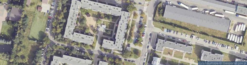 Zdjęcie satelitarne Zajęcia Aerobiku Majchrzak B