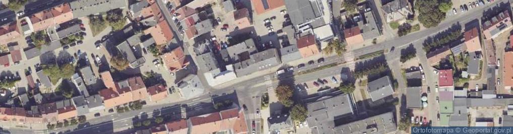 Zdjęcie satelitarne Zakad Fryzjerski Janina Poniży